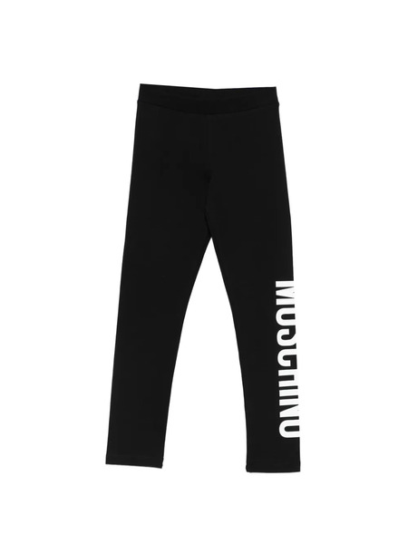 Moschino Kids Logo Leggings - Black 