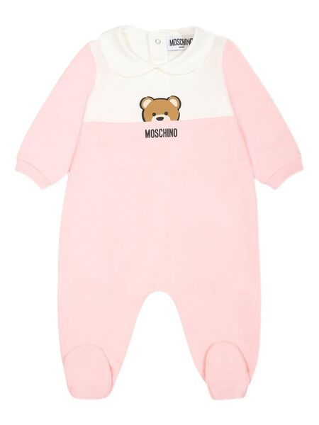  Moschino Kids Logo-print Pajamas - Pink 