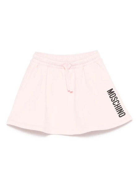  Moschino Kids Logo-print Skirt - Pink 