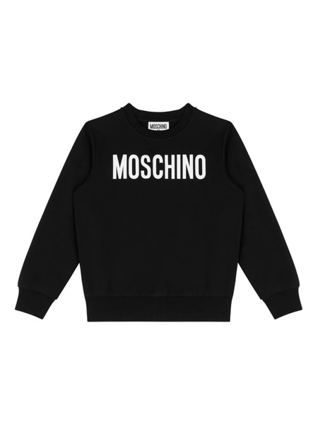  Moschino Kids Logo-print Sweatshirt - Black 