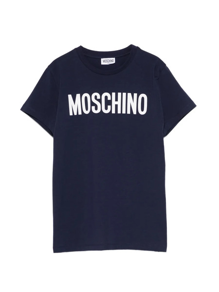  Moschino Kids Logo-print T-shirt - Blue 