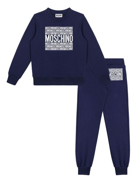  Moschino Kids Logo-print Tracksuit - Blue 