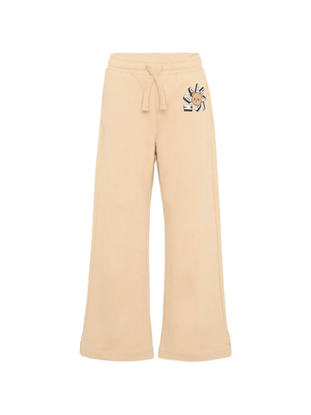  Moschino Kids Logo Sport Trousers - Neutrals 