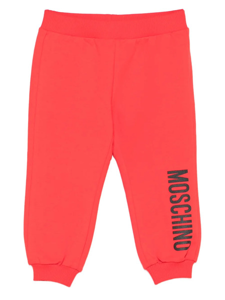  Moschino Kids Logo Sweatpants - Red 