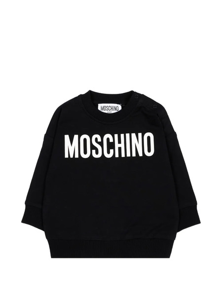  Moschino Kids Logo Sweatshirt - Black 