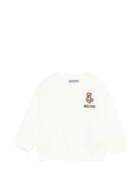  Moschino Kids Logo Sweatshirt - White 