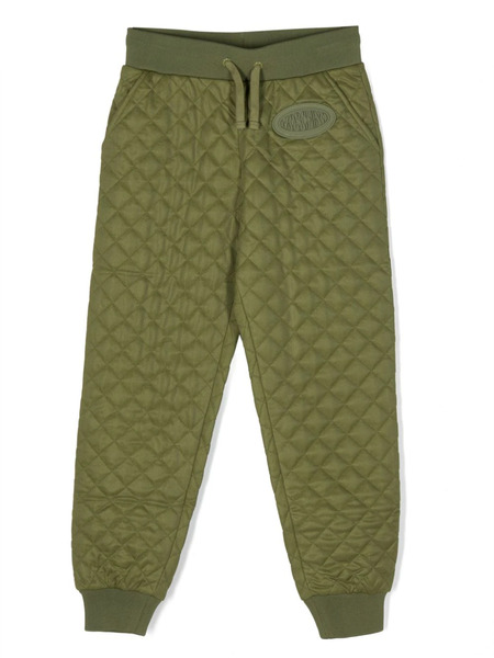  Moschino Kids Matelassé-effect Track Pants - Green 