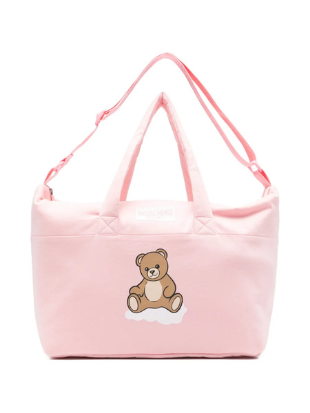  Moschino Kids Pink Changing Bag 