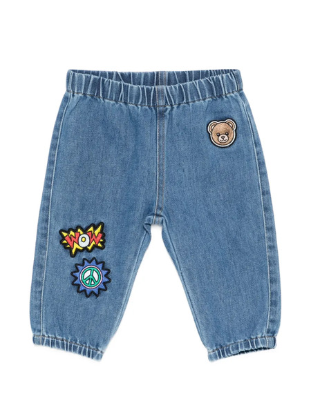  Moschino Kids Pocket Jeans - Blue 