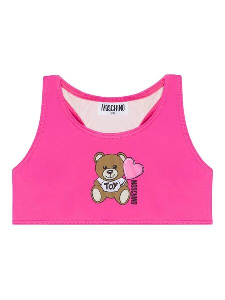  Moschino Kids Teddy Bear-print Bikini - Pink 