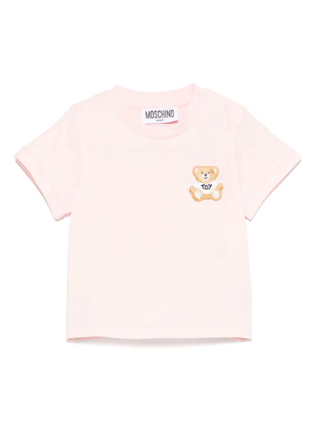  Moschino Kids Teddy Bear T-shirt - Pink 