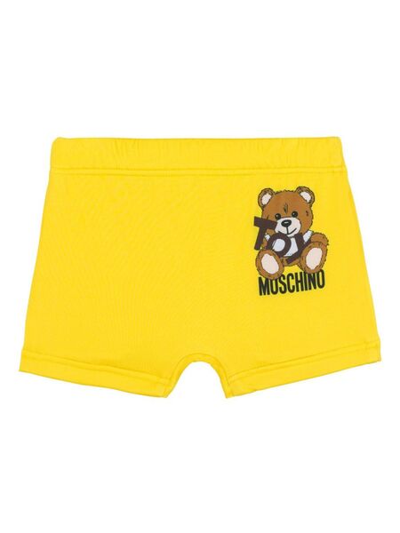  Moschino Kids Teddy Bear Trunks - Yellow 