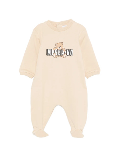  Moschino Kids Teddy-print Pyjama - Neutrals 