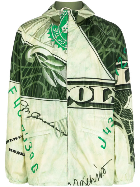 Moschino Lightweight Jacket - Green 