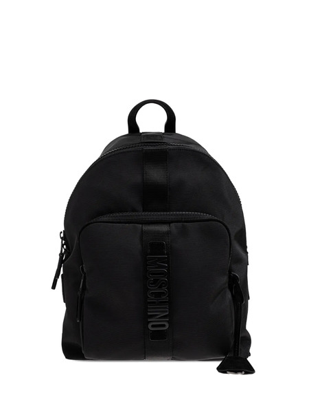  Moschino Logo-detail Backpack - Black 