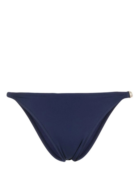  Moschino Logo-plaque Bikini Bottoms - Blue 