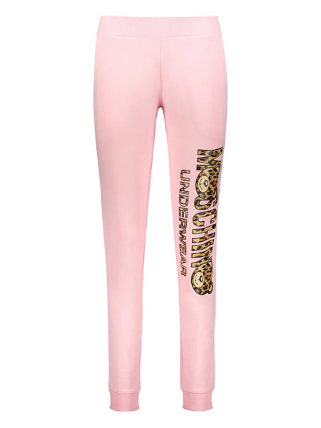  Moschino Logo-print Trousers - Pink 