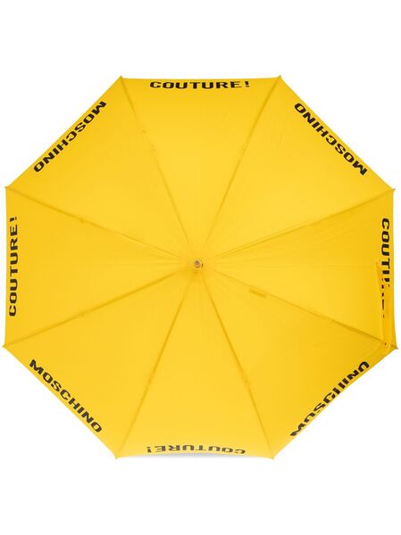  Moschino Logo-print Umbrella - Yellow 