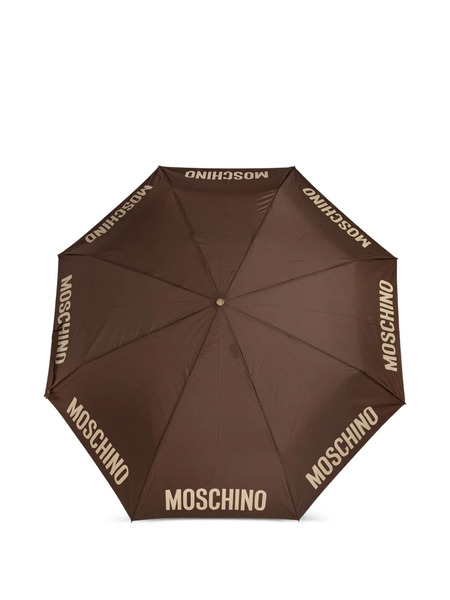  Moschino Logo Umbrella - Brown 