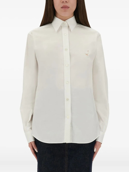  Moschino Long Sleeve Shirt - White 