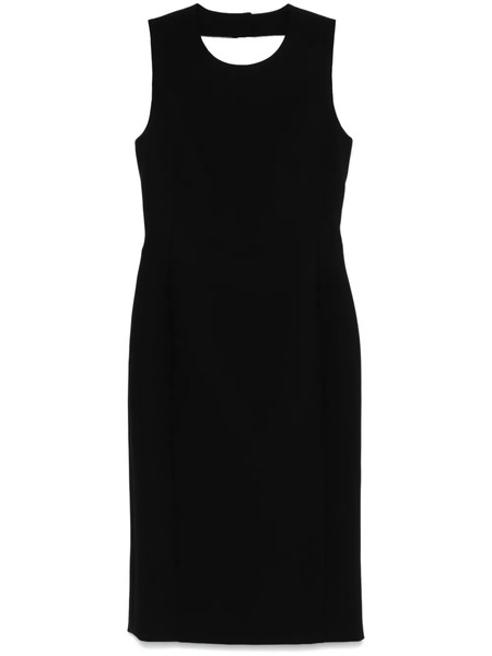  Moschino Open-back Midi Dress - Black 