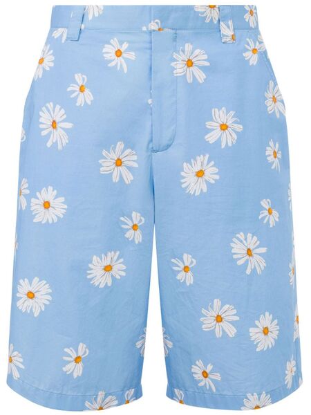  Moschino Printed Shorts - Blue 