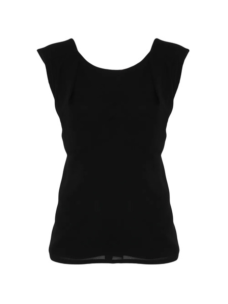  Moschino Sleeveless Blouse - Black 