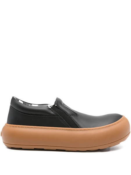  Moschino Slip-on Platform Sneakers - Black 