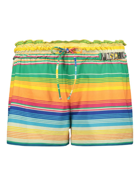  Moschino Striped Shorts - Yellow 