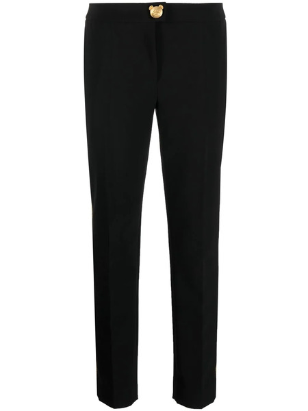  Moschino Tapered Side-stripe Trousers - Black 