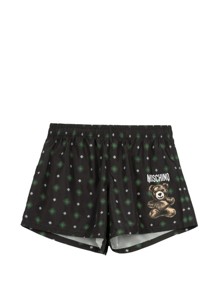  Moschino Teddy Swim Shorts - Black 