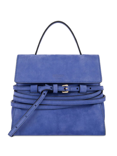  Moschino Tie Me Tote Bag - Blue 