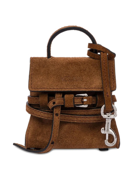  Moschino Tie Me Tote Bag - Brown 