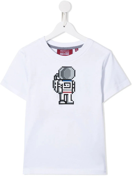  Mostly Heard Rarely Seen 8-bit Astronaut T-shirt - White 