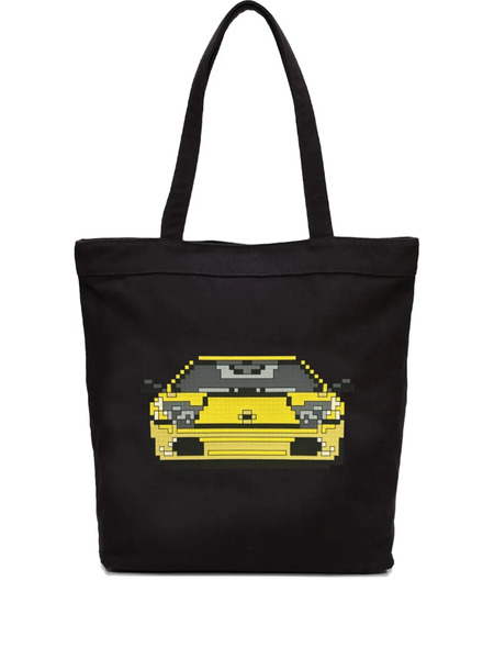  Mostly Heard Rarely Seen 8-bit 8-bit Car Tote Bag - Black 