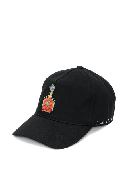  Mostly Heard Rarely Seen 8-bit Cotton Baseball Hat - Black 