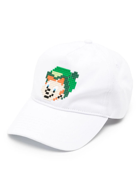  Mostly Heard Rarely Seen 8-bit Feeling Lucky Cotton Cap - White 