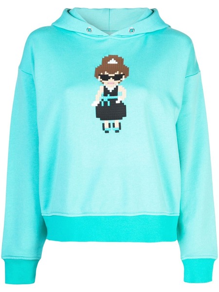  Mostly Heard Rarely Seen 8-bit Grace Hoodie - Blue 