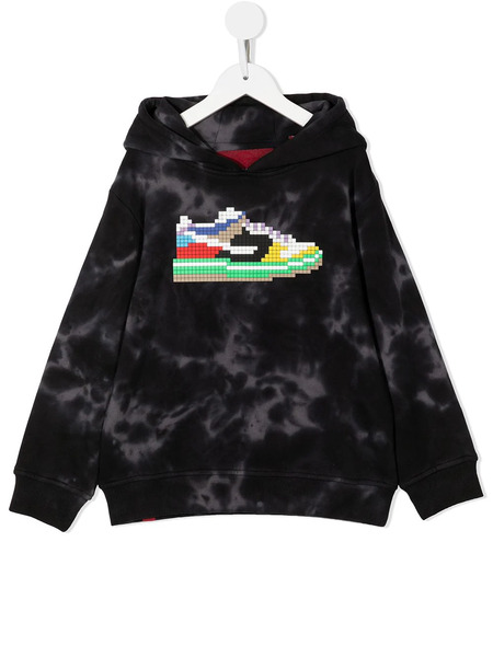  Mostly Heard Rarely Seen 8-bit Low Cowboy Cotton Hoodie - Blue 