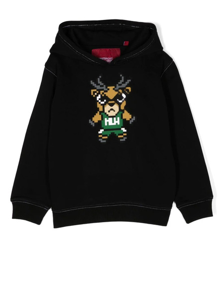 Mostly Heard Rarely Seen 8-bit Mini Milwaukee 33 Hoodie - Black 
