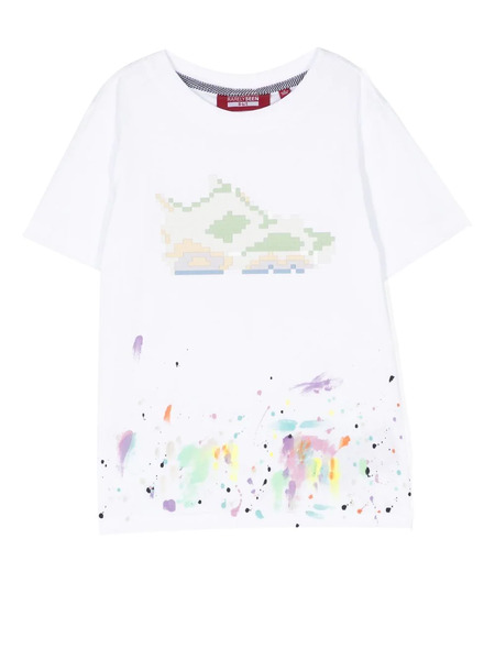  Mostly Heard Rarely Seen 8-bit Mini Pastel J T-shirt - White 