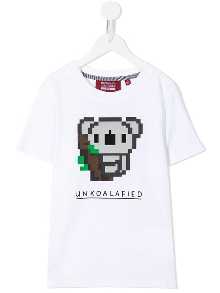  Mostly Heard Rarely Seen 8-bit Printed Cotton T-shirt - White 