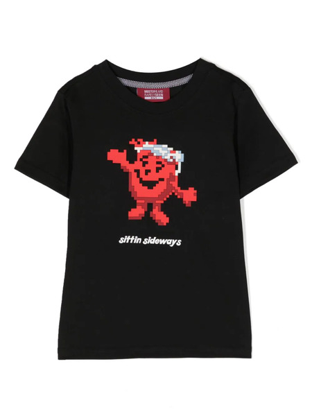  Mostly Heard Rarely Seen 8-bit Sittin Sideways Graphic-print T-shirt - Black 