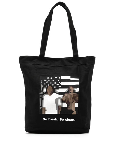  Mostly Heard Rarely Seen 8-bit So Fresh So Clean Tote Bag - Black 