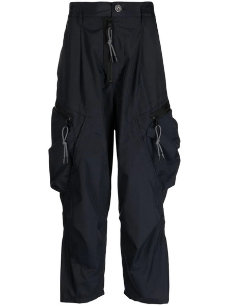  Mostly Heard Rarely Seen 3d Drop-crotch Trousers - Black 
