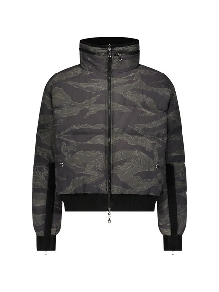  Mostly Heard Rarely Seen Reversible Camo Puffer Jacket - Black 