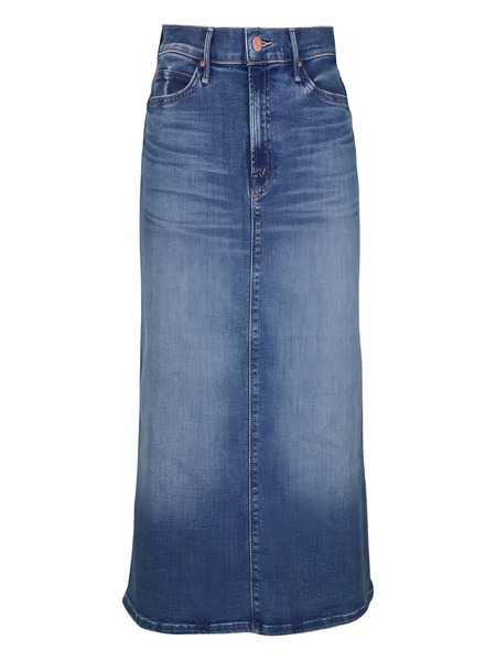  Mother Denim Midi Skirt - Blue 