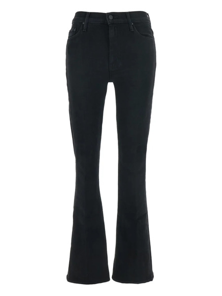  Mother Flared Five-pockts Jeans - Black 
