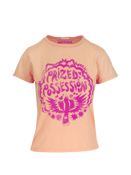  Mother Lil Goodie Printed T-shirt - Neutrals 
