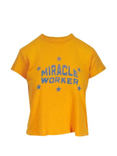  Mother Star Graphic T-shirt - Yellow 